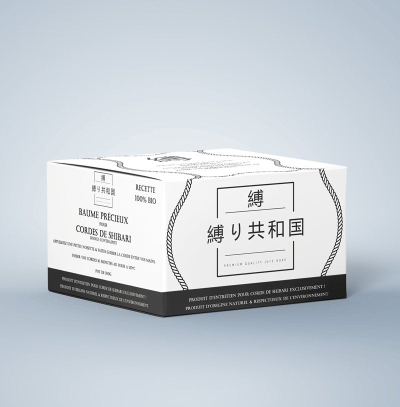 Baume Précieux 100% BIO - Parfum : Douce Contrainte - Shibari Republic