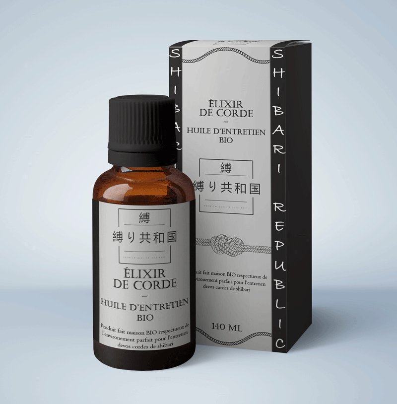 Elixir de corde 100% BIO - Huile d'entretien - Shibari Republic