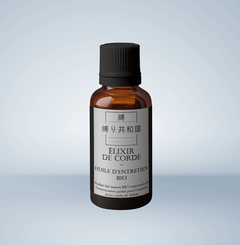 Elixir de corde 100% BIO - Huile d'entretien - Shibari Republic