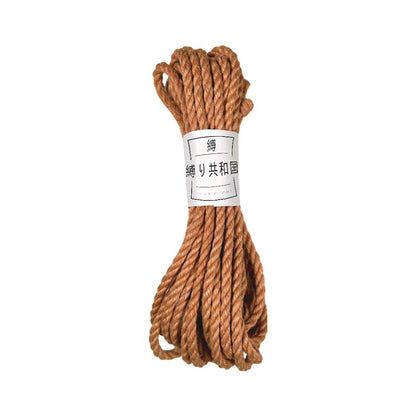 Corde Shibari – Bondage En Jute 6mm/8m – Gold - Shibari Republic