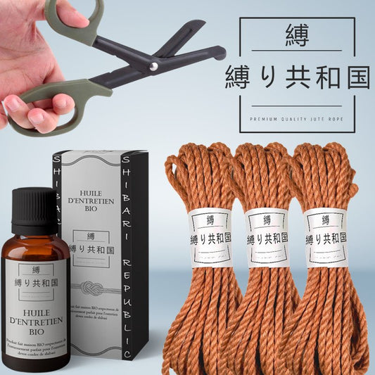 Pack débutant - L'essentiel pour débuter le Shibari - Shibari Republic